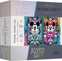 Holzpuzzle Mickey Mouse & Minnie 501 Teile