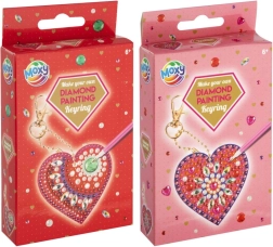 Diamantmalerei – Herz-Schlüsselanhänger