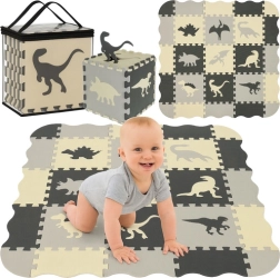 Schaumstoff-Puzzle-Spielmatte 30,5 × 30,5 cm, 35 Teile KRUZZEL