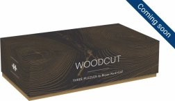 Galison Puzzle Holzschnitt: Drei Rätsel 3×300 Teile