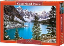 Puzzle 1000 Teile See in den Rocky Mountains CASTORLAND 68 × 47 cm