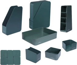 Schreibtisch-Set Concorde Eco, 7-teilig, grün