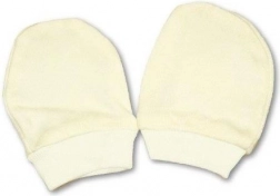 Baumwoll-Fäustlinge für Neugeborene mit Bündchen (0–6 Monate)