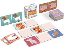 Riiiesengroßes Memo-Spiel Tiere auf dem Hof
