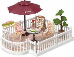 Rolife DIY Zimmer: Terrasse Chic Café – Erweiterungsset mit 76 Teilen