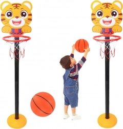 Kinder-Basketball-Set mit Tiger-Motiv