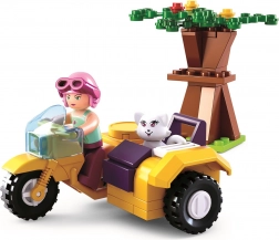 Sluban Girls Dream Motorrad mit Beiwagen