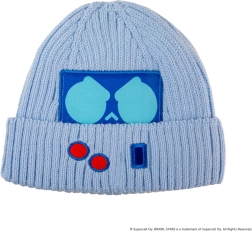 Wintermütze Brawl Stars 8-Bit, hellblau