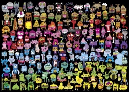 Puzzle Heye Regenbogen Doodle