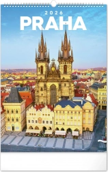 Wandkalender Prag 2026
