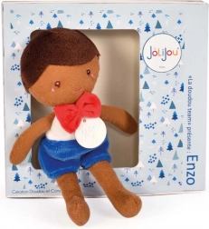 Puppe Doudou Jolijou Enzo 16 cm blau