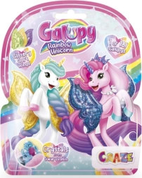 Galupy Rainbow Unicorn Sammelfigur Einhorn mit Flügeln und Swarovski Kristall