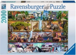 Puzzle Ravensburger Königreich der Wildtiere 2000 Teile