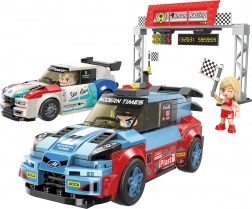 Qman MineCity Sprint mit hoher Geschwindigkeit Baukasten