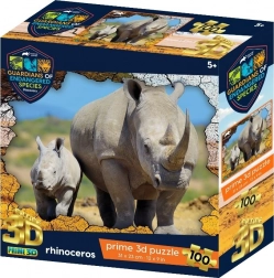 3D-Puzzle Nashorn 100 Teile