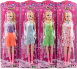 Puppe im Kleid 26 cm