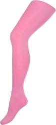 Kinder-Baumwollstrumpfhose New Baby rosa mit Punkten