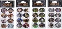 Tiermotive-Aufkleber - Set aus 30 Stück