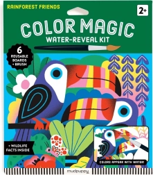 Mudpuppy Wasser-Malbuch - Freunde des Regenwaldes