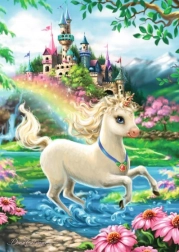 Puzzle Einhorn-Schloss RAVENSBURGER 35 Teile