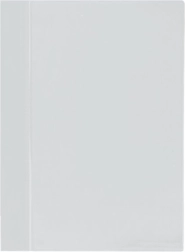 Schnellhefter A4 aus PVC mit Vordertasche – weiß
