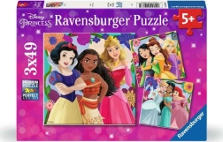 Ravensburger Puzzle Disney: Märchenprinzessinnen 3x49 Teile