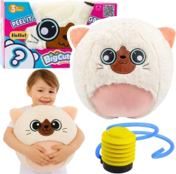 Plüsch-Hüpfball BIGCUTEPET Kätzchen 50 cm mit Pumpe