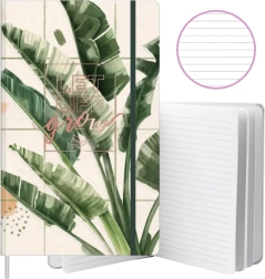 Notizbuch mit Bananenblättern A5