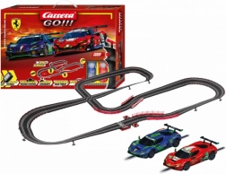 Carrera GO Autorennbahn Ferrari Power Racing 8,6 m
