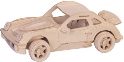 Holz 3D-Puzzle Porsche groß