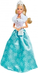 Kleid für Puppe Steffi Ice Princess