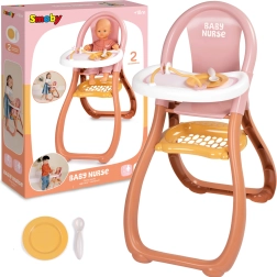Smoby Baby Nurse Hochstuhl für Puppen