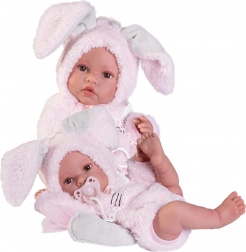 Realistische Babypuppe Erika aus weichem Vinyl 42 cm