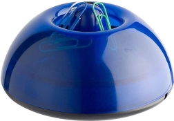 Magnetischer Büroklammerhalter ICO Lux – Blau