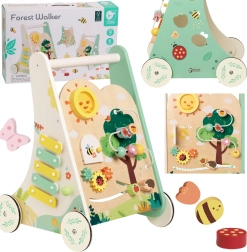 Klassische world forest walker – multifunktionaler holz-lauflernwagen 8-in-1