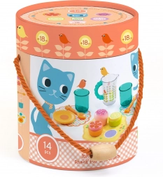 DJECO Katzen-Tee-Set für Kinder