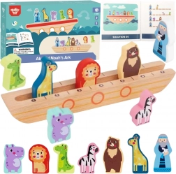 Holzpuzzle für Kinder Noah und Tiere