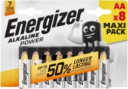 Alkaline-Batterien AA ENERGIZER Alkaline Power, 8 St., Blister