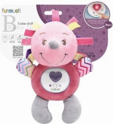 Interaktiver Plüsch-Igel mit Licht und Melodien