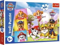Puzzle mit 100 Teilen – Furchtlose Mädchen – PAW PATROL – Trefl