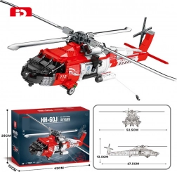 Klemmbaustein-Set Rettungshubschrauber HH-60J Jayhawk 1137 Teile