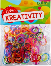 Magische Flechtgummis in verschiedenen Farben, 200 Stk.