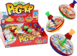 Traditioneller drehender Kreisel für Kinder 15 cm x 14 cm, 3 Muster