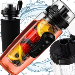Wasserflasche mit Infuser TRIZAND 1L