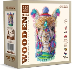 Holzpuzzle Mystische Lama 130 Teile WOODEN CITY