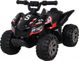 Elektrische Kinder-Quad The Fastest mit 25-W-Motor – schwarz