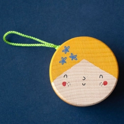 Jo-Jo aus Buchenholz LONDJI Beste Freunde Sommersprossen