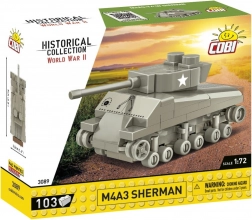 COBI Baureihe Historical Collection M4A3 Sherman 1:72