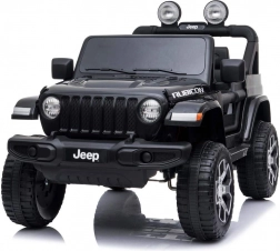 Elektrisches Kinderauto BABY MIX JEEP Wrangler Rubicon schwarz
