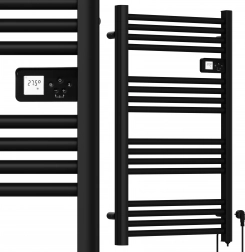 Elektrischer Badezimmerheizkörper Maltec 500 W schwarz